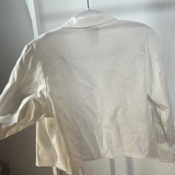 PATRICIA WOODS WHITE JACKET - Picture 2 of 2